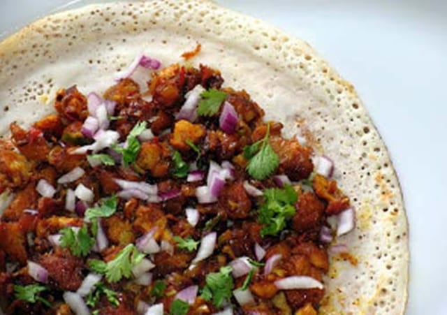 Chicken 65 Dosa.