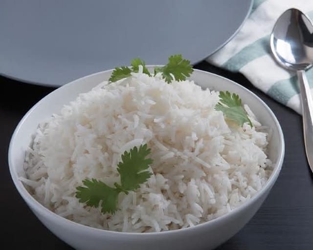Plain Rice.
