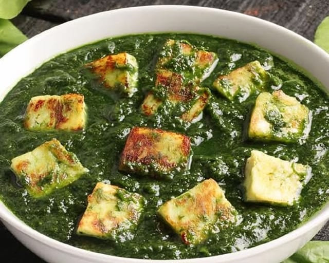 Palak Paneer.