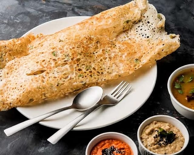 Ravva Onion Dosa.
