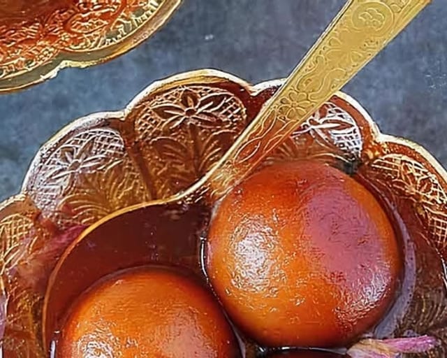 Gulab Jamun.