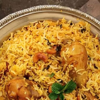 Hyderabad Chicken Dum Biryani